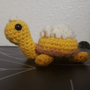 Crochet Turtle; Lemon Scented Amigurumi